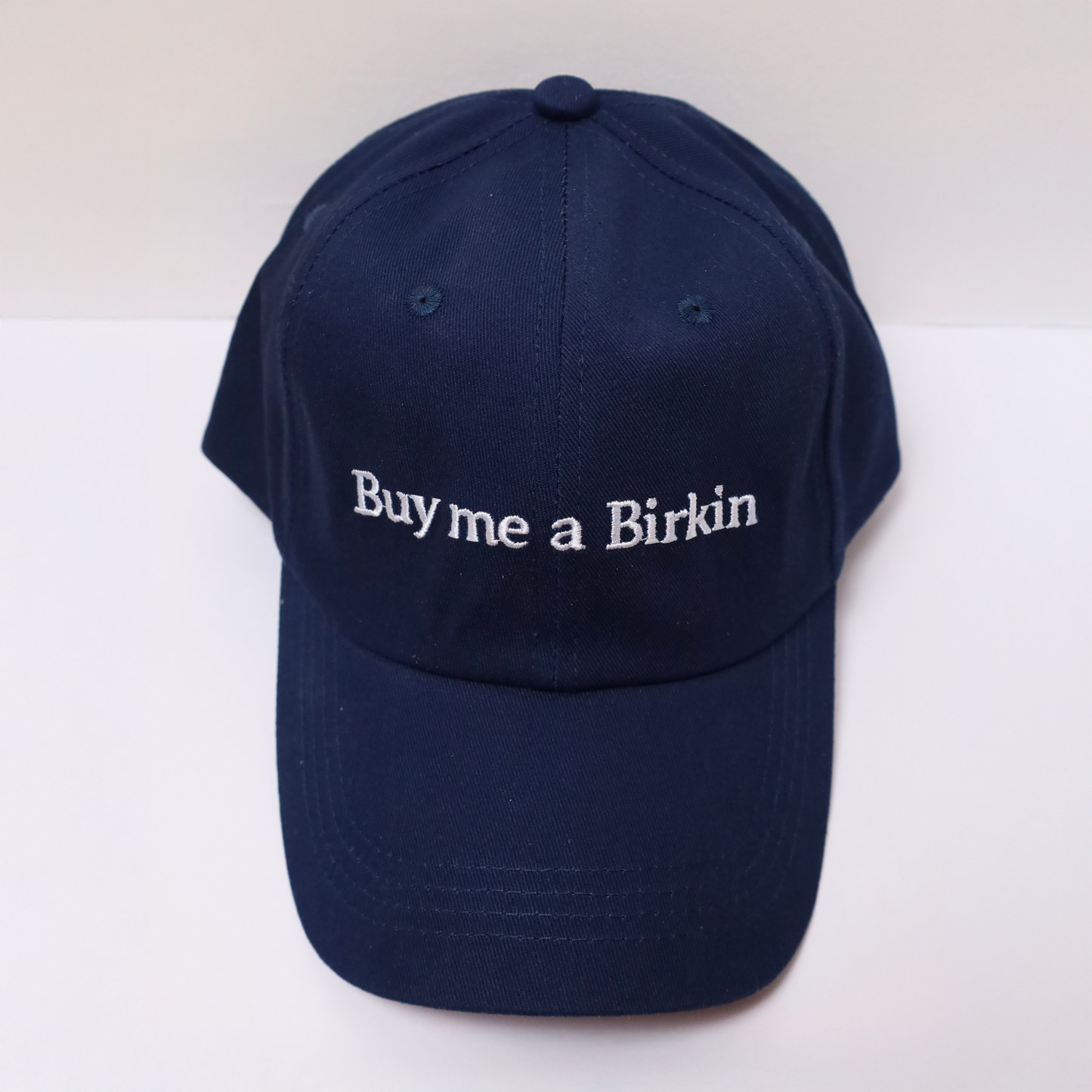 BUY ME A BIRKIN cap (blue)